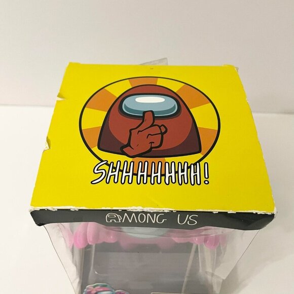 Among Us Crewmates Pink With Flower Toikido Collectible Figure Figurine - Picture 4 of 16